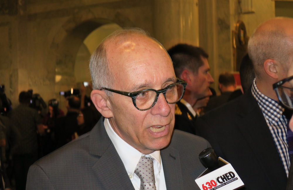 Alberta Party Leader Stephen Mandel in a typical recent pose