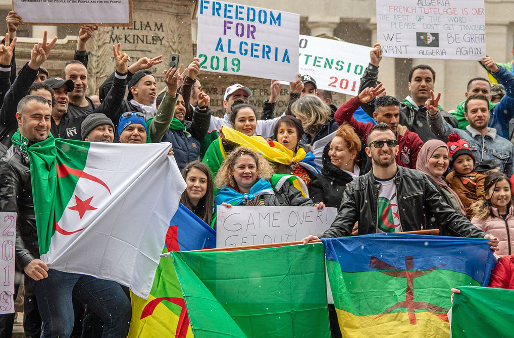 Algerian government protest, March 2019. Photo: Becker1999/Flickr