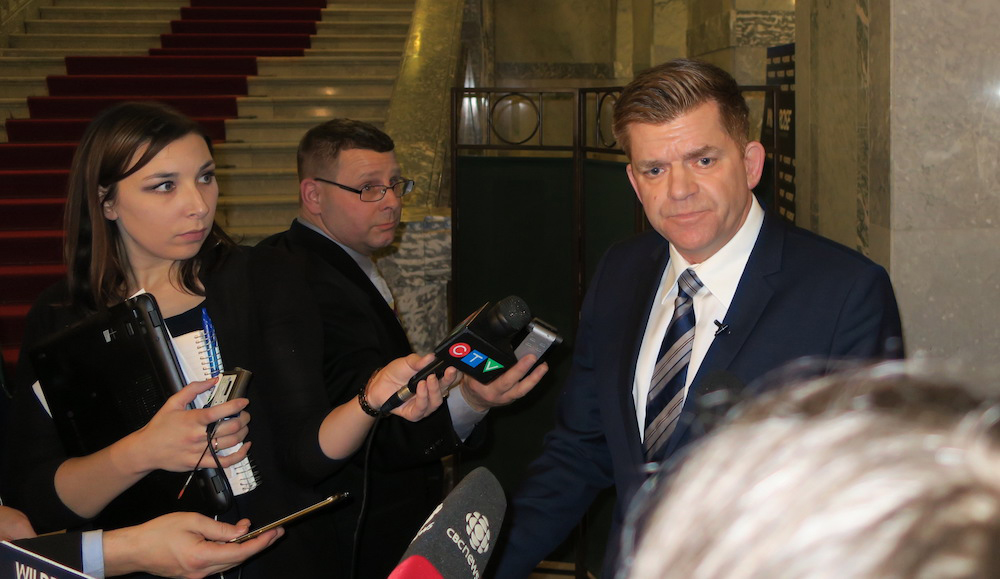 Brian Jean, back when he was Opposition leader (Photo: David J. Climenhaga).