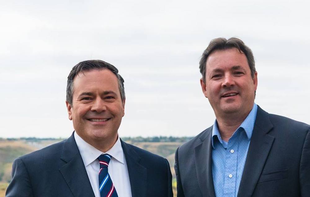 Jason Kenney and Randy Kerr not long ago, but in happier times (Photo: Facebook).