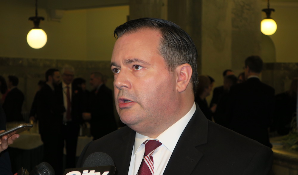 United Conservative Party Leader Jason Kenney, in the midst of the Kamikaze Mission investigation whether he likes it or not.
