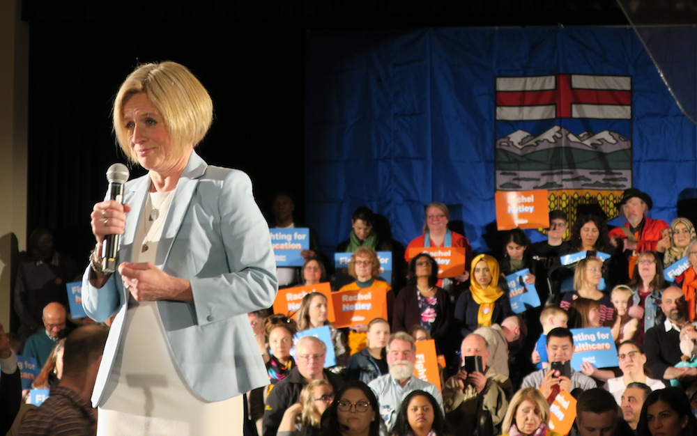 Alberta Premier Rachel Notley. Photo: David J. Climenhaga.