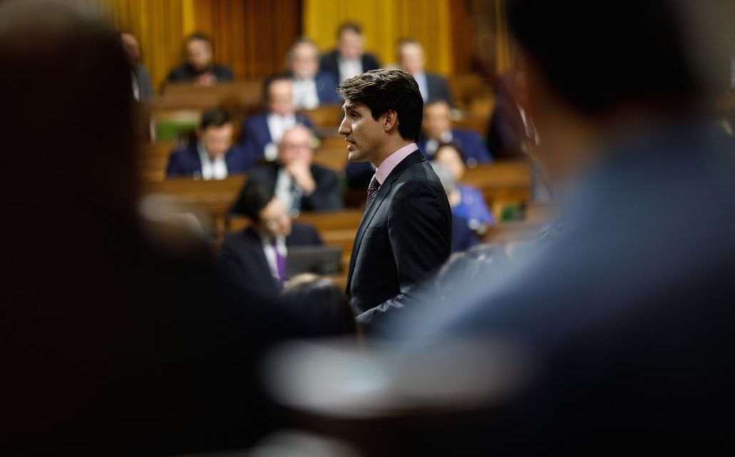 Prime Minister Justin Trudeau attends Question Period in Ottawa. Photo: Adam Scotti/PMO