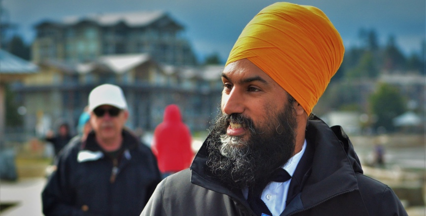 NDP Leader Jagmeet Singh. Photo: Wayne Polk/Flickr