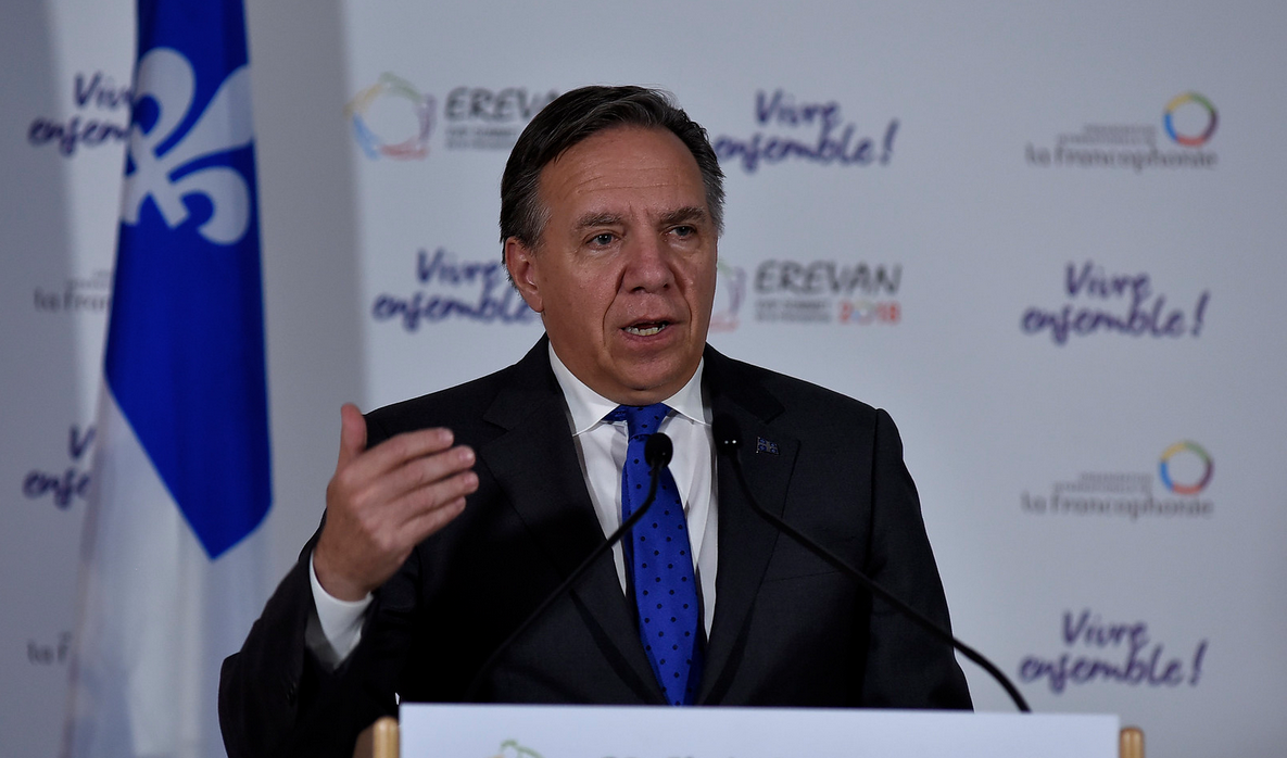 Quebec Premier François Legault. Photo: XVIIe Sommet de la Francophonie à Erevan