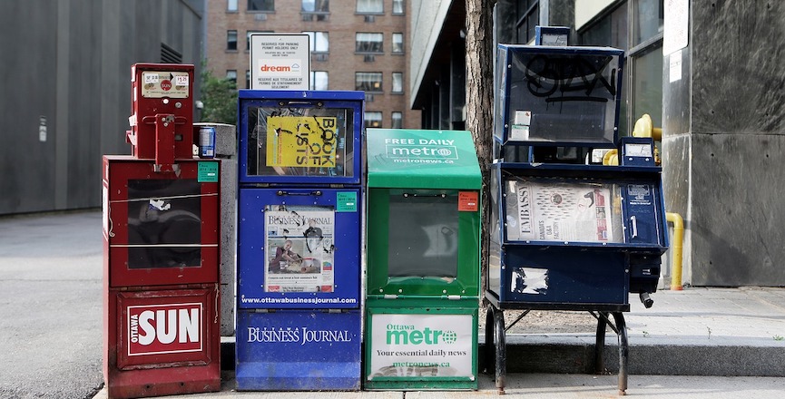 Newsboxes. Image: Max Pixel