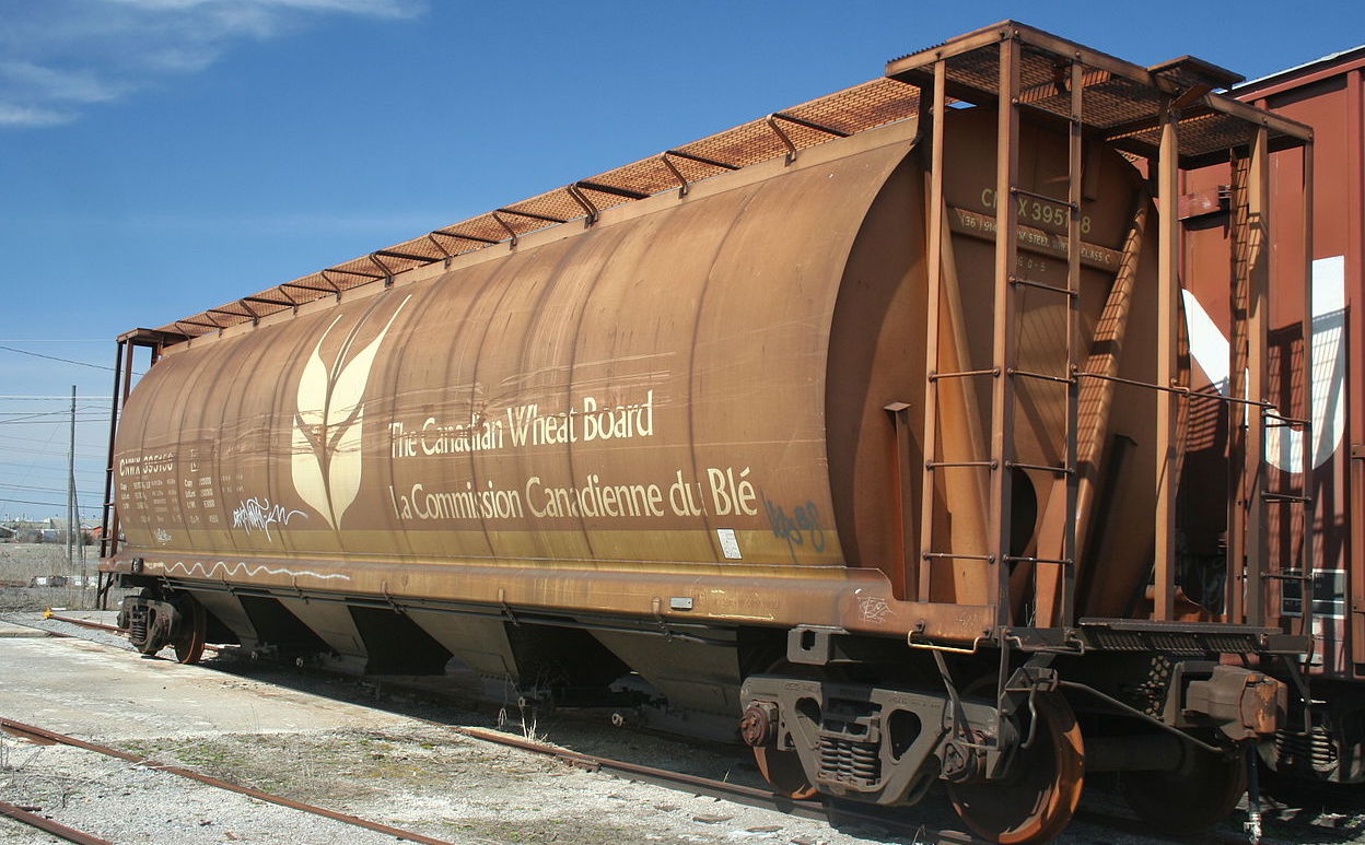 Wheat hopper in Belleville, Ontario circa 2009. Photo: Robert Taylor/Wikimedia Commons