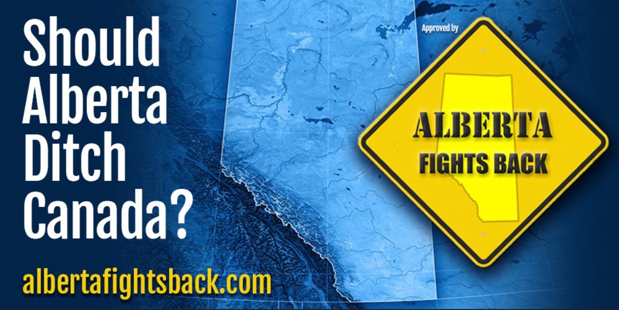 One of those "Alberta Fights back" billboards. Image: Alberta Fights Back/Facebook
