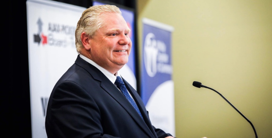 Premier Doug Ford. Photo: Ford Nation/Facebook