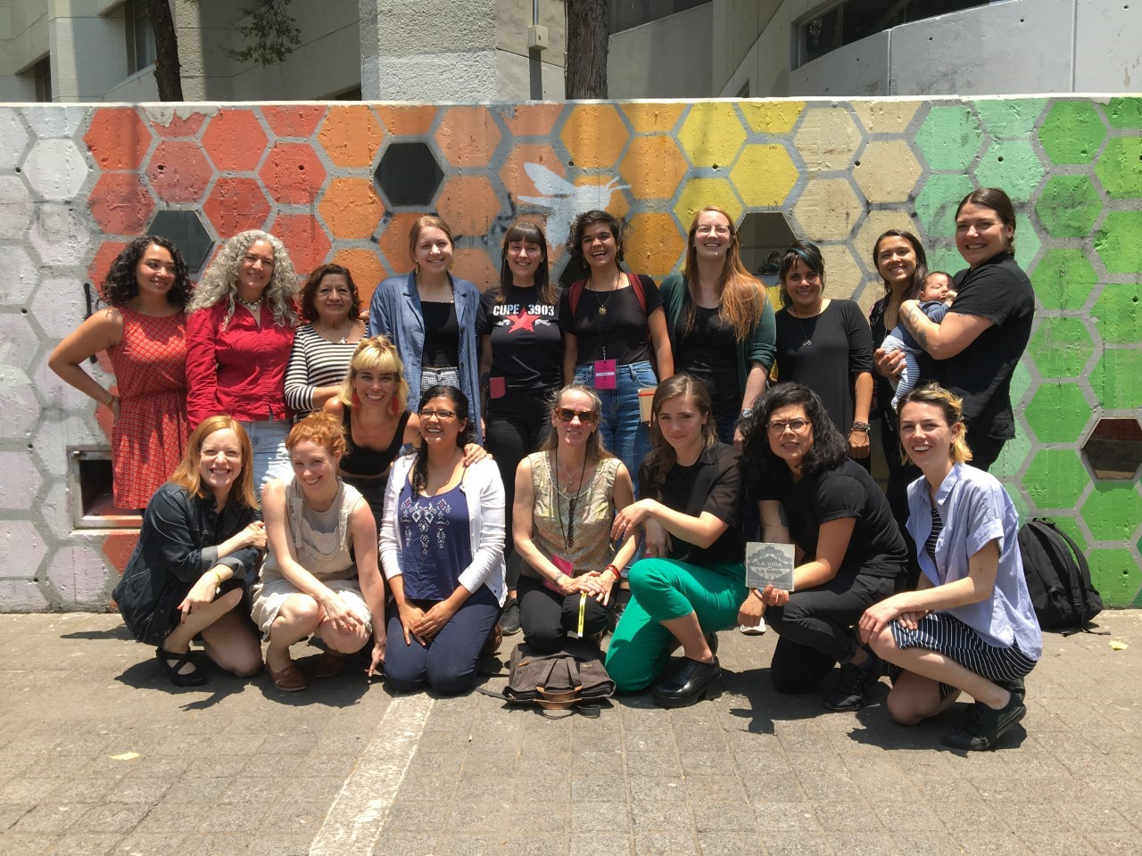 Figure 1 Members of REMA Mujeres and the From Relajo to Refusal Work Group at UNAM, Mexico City, June 12, 2019. Photo courtesy of Kate Klein.