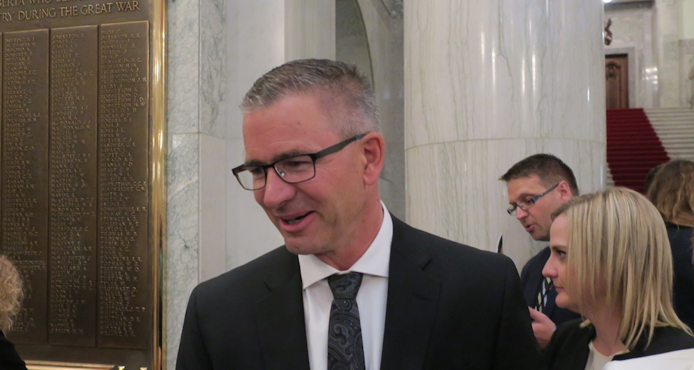 UCP Finance Minister Travis Toews (Photo: David J. Climenhaga).