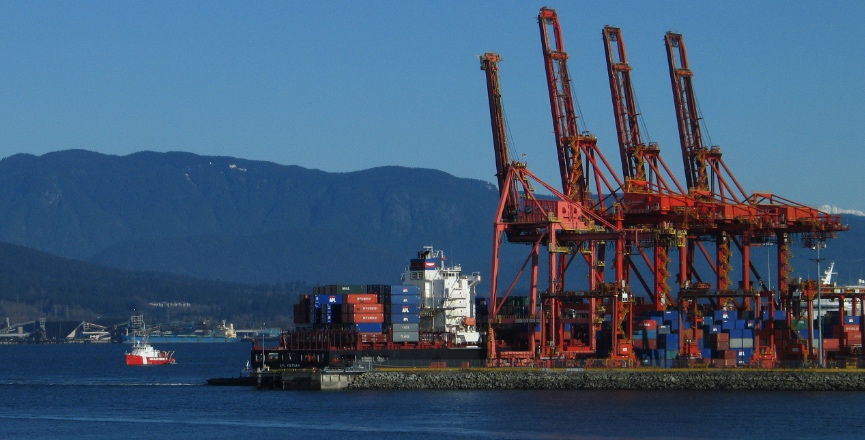 Vancouver port. Photo: Gord McKenna/Flickr