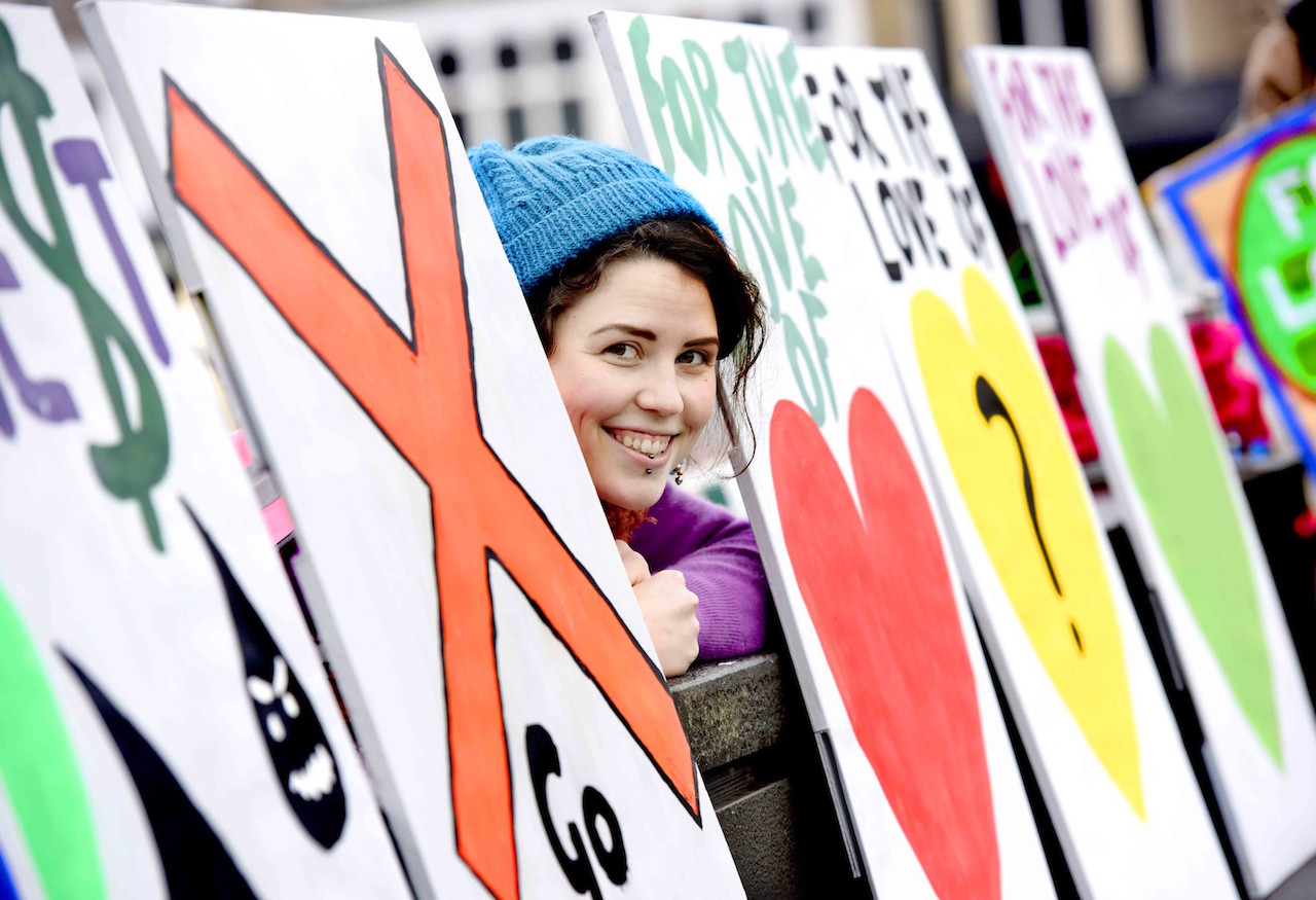 Fossil fuel free rally, Edinburgh. Photo: Colin Hattersley Photography/Friends of the Earth Scotland/Flickr