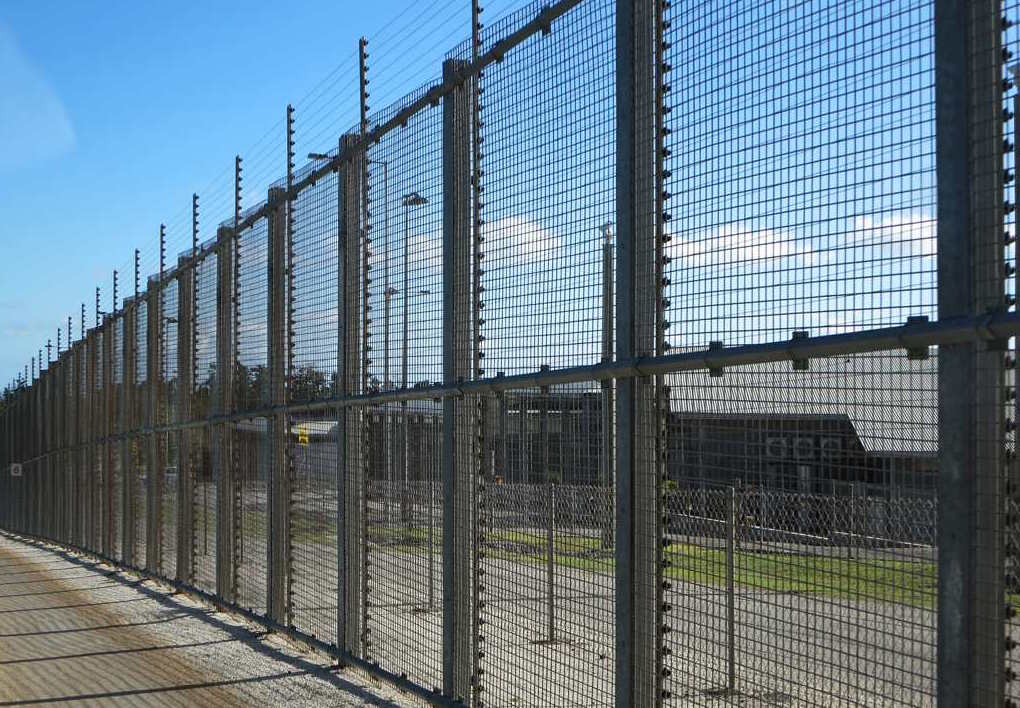 Detention centre fencing in Australia. Photo: David Stanley/Flickr