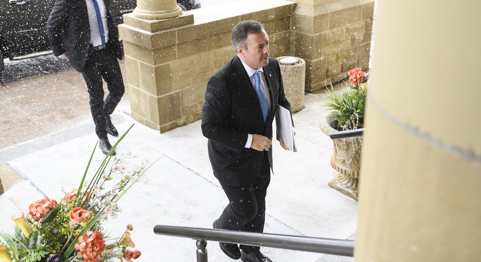 Alberta Premier Jason Kenney at provincial legislature. Photo: Chris Schwarz/Alberta Government/Flickr