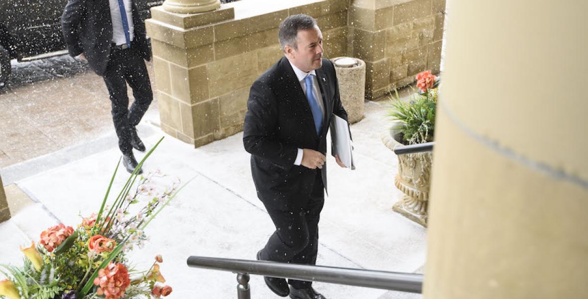 Premier Jason Kenney and cabinet are sworn in at Government House, in Edmonton on Tuesday, April 30, 2019. Photo: Chris Schwarz/Alberta Government