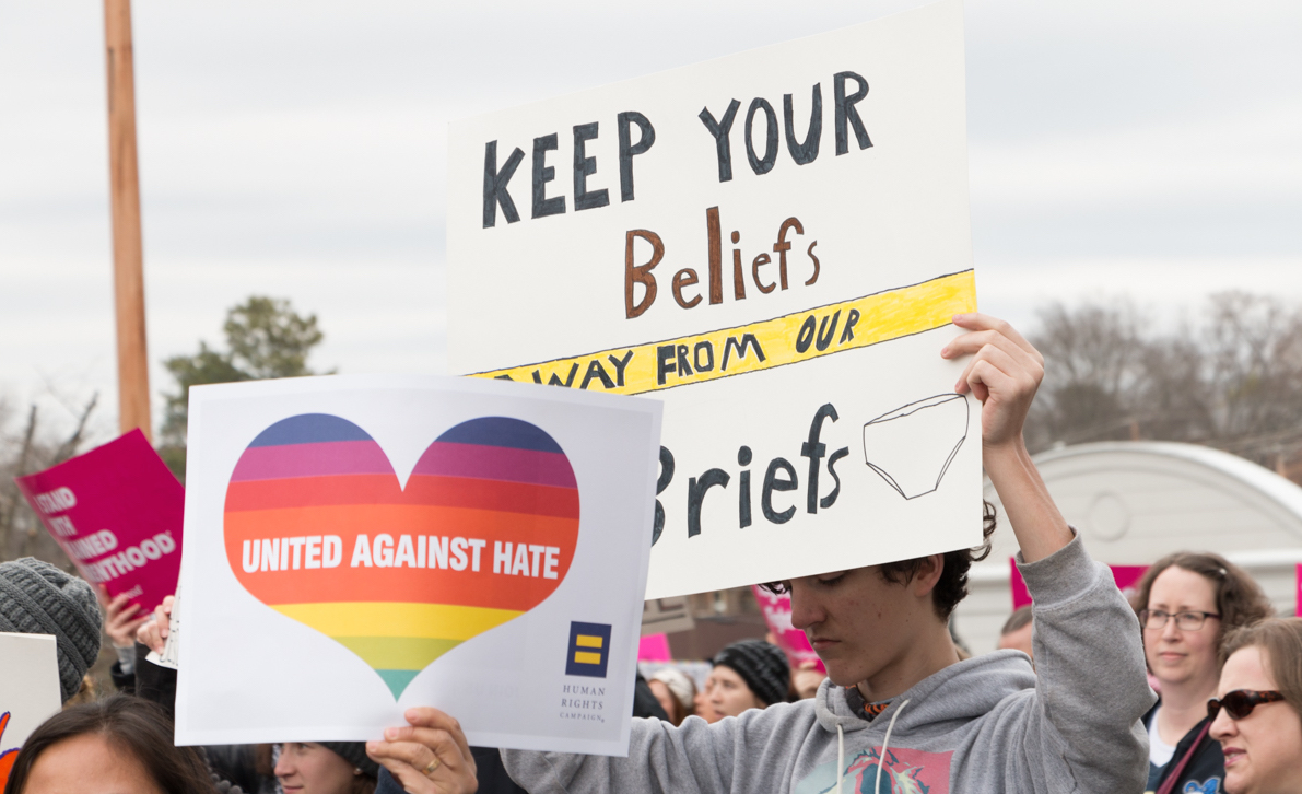 Voting and reproductive justice rally. Photo: Bob Simmons/Flickr