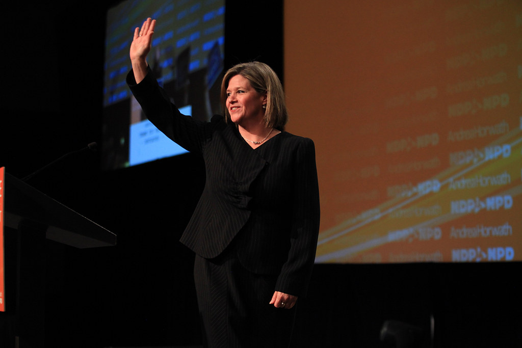 Ontario NDP leader Andrea Horwath. Photo: Ontario NDP/Flickr