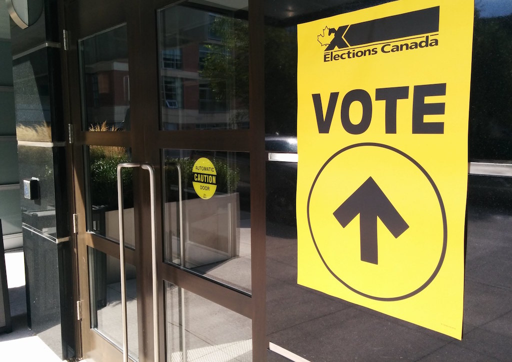 Elections Canada polling station 2015. Photo: ishmael n. daro/Flickr