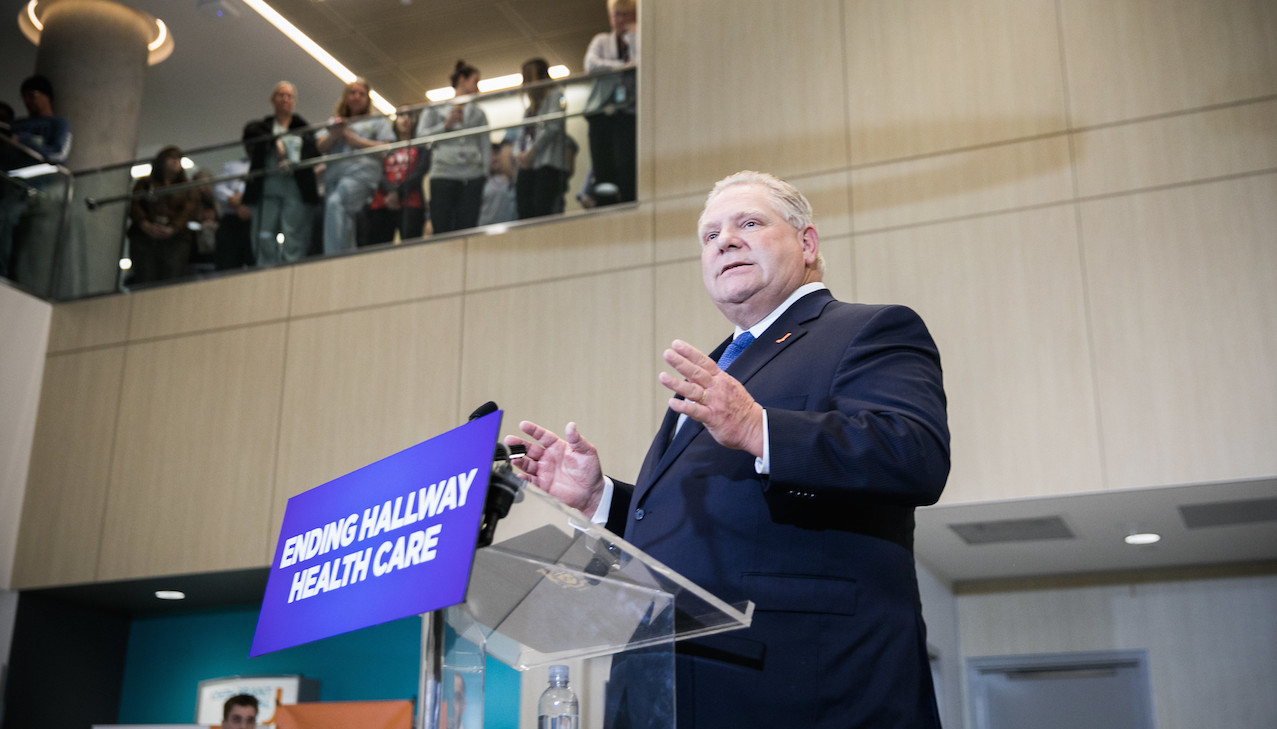 Ontario Premier Doug Ford visits Joseph Brant Hospital to celebrate the completion and grand opening of its newly expanded facility. Image: Premier of Ontario Photography/Flickr