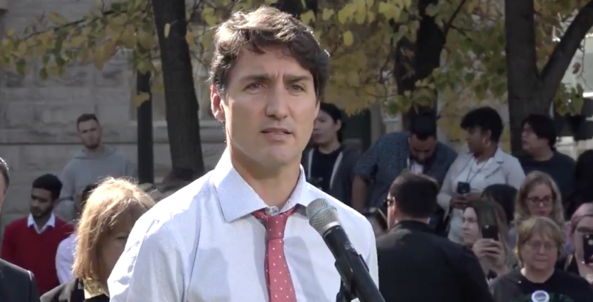 Prime Minister Justin Trudeau. Image: Justin Trudeau/Twitter/Screenshot