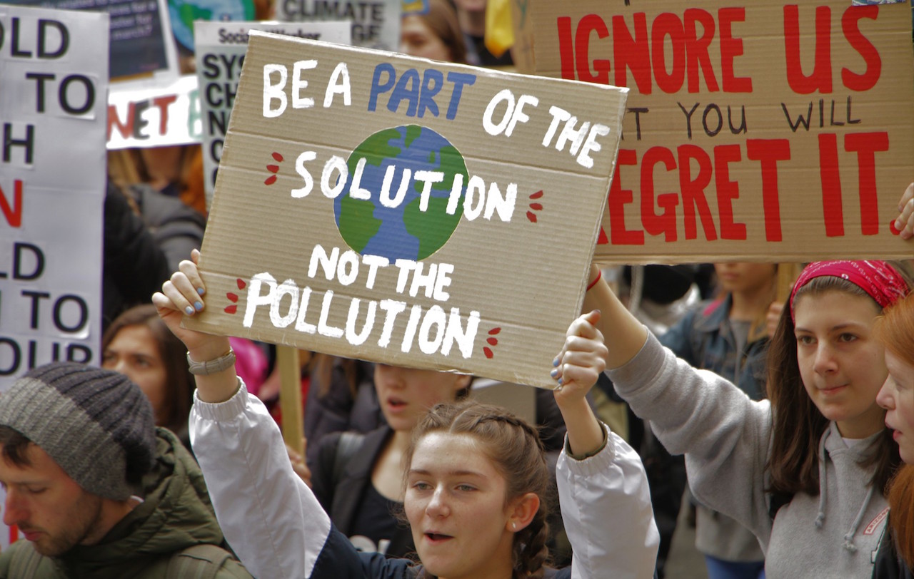 Climate strike in London, April 2019. Image: Socialist Appeal/Flickr
