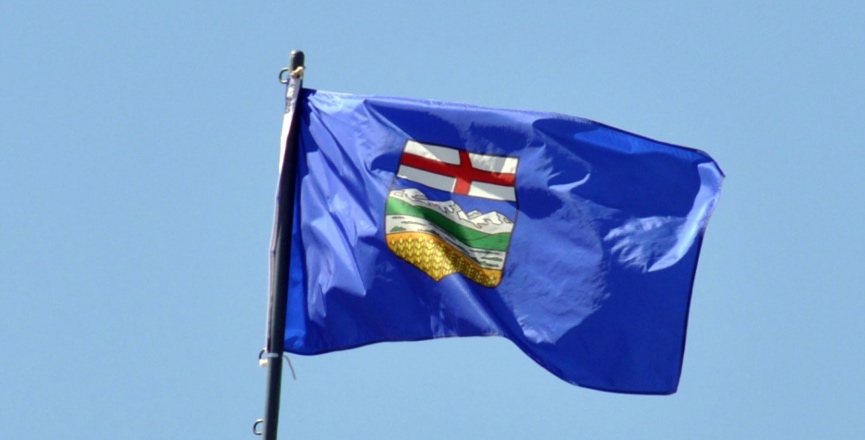 Alberta's flag. Image: abdallahh/Flickr