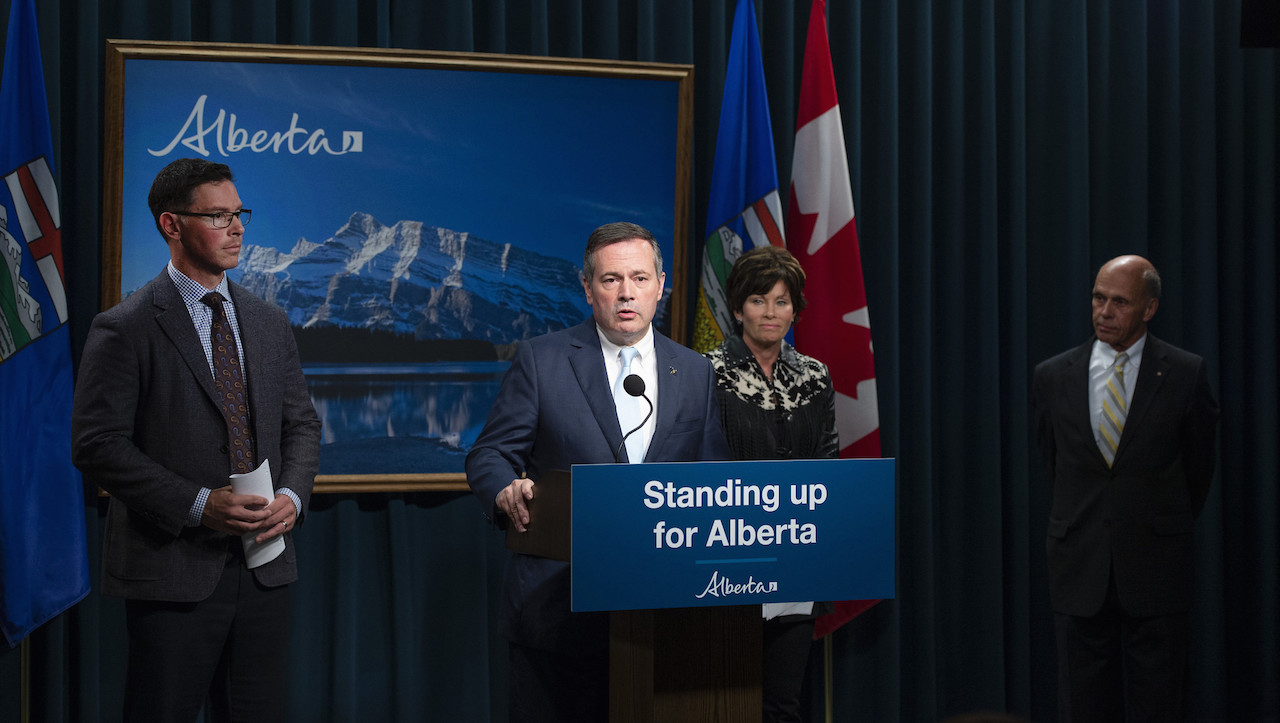 Alberta Premier Jason Kenney announces the launch of a public inquiry into foreign-funded anti-Alberta energy campaigns. Image: Government of Alberta/Flickr