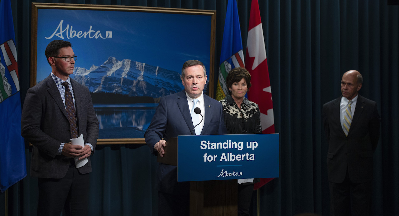 Alberta Premier Jason Kenney announces the launch of a public inquiry into foreign-funded anti-Alberta energy campaigns. Image: Government of Alberta/Flickr