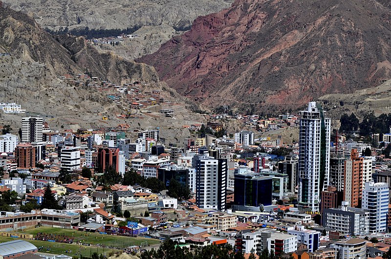 La Paz, Bolivia. Image: EEJC/Wikimedia Commons