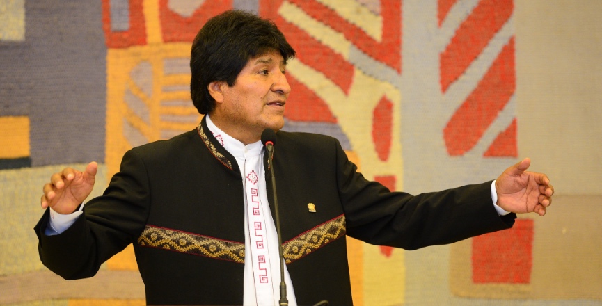 Evo Morales in 2017. Image: Ministério das Relações Exteriores/Flickr