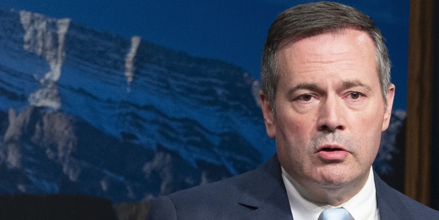 Premier Jason Kenney announces the launch of a public inquiry into foreign-funded anti-Alberta energy campaigns in July 2019. Image: Government of Alberta/Flickr