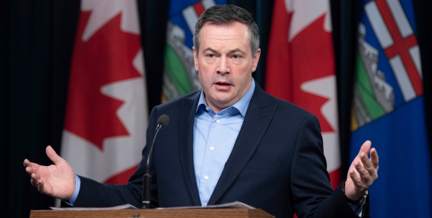 Alberta Premier Jason Kenney speaks to media December 6, 2019. Image: Government of Alberta/Flickr