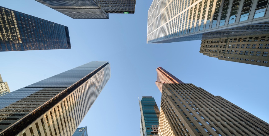 Toronto's financial district. Image: Arild/Flickr