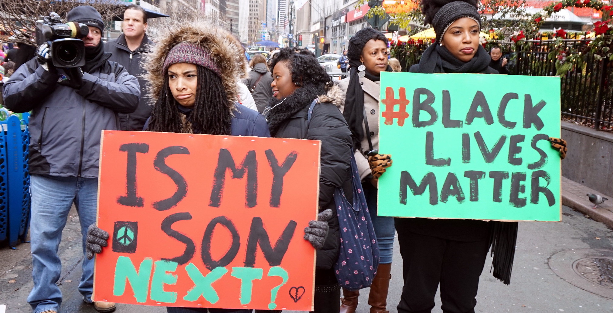 2014 Black Lives Matter protest in New York City. Image: Otto Yamamoto/Flickr