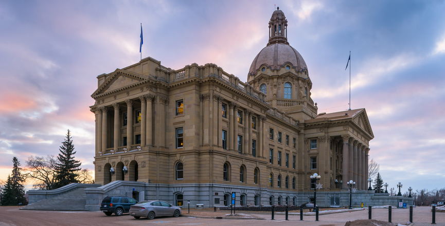 Alberta Legislature, Edmonton, Alberta. (Image: Jeff Wallace/Flickr)