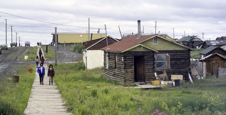 Fort McPherson (Tetlit Zheh), N.W.T. Image: Tetlit Zheh Gwich'in band council, 2017