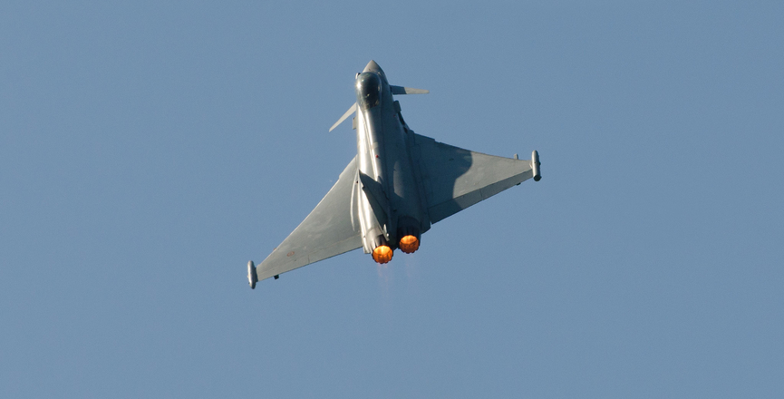 Eurofighter Typhoon F-2000A. Image: Andrea Graziadio​/Flickr