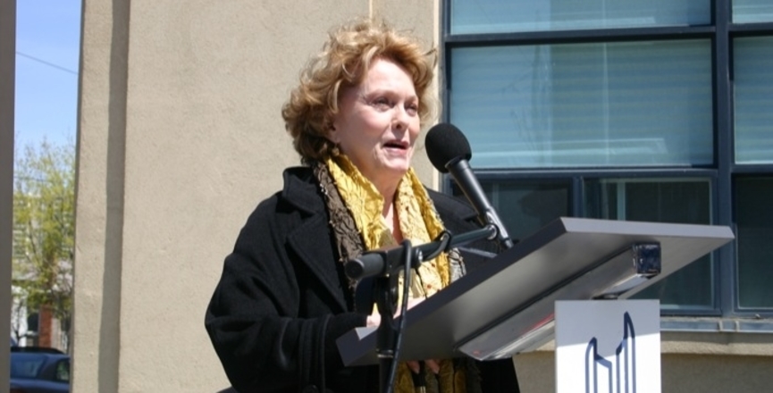 Activist and actress Shirley Douglas in 2006. Image: frank saptel/Flickr