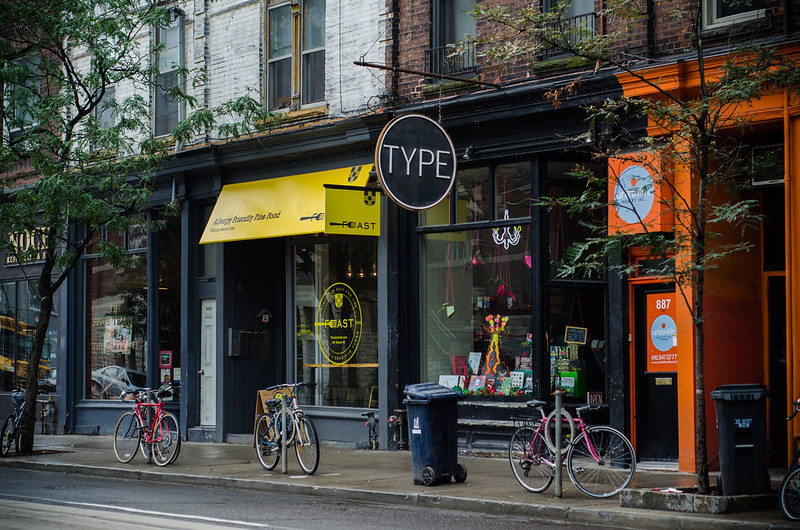 Type Books in Toronto. Image: Jeff Hitchcock/Flickr