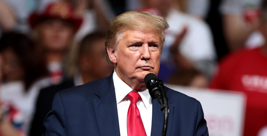 U.S. President Donald Trump at a rally in February, 2020. Image: Gage Skidmore/Flickr