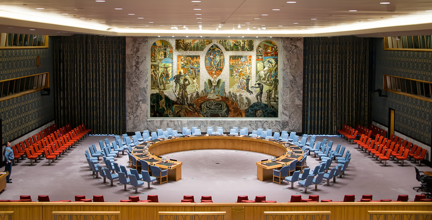 The UN Security Council chamber. Image: Russ Allison Loar/Flickr