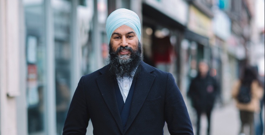 NDP Leader Jagmeet Singh. Image: Submitted