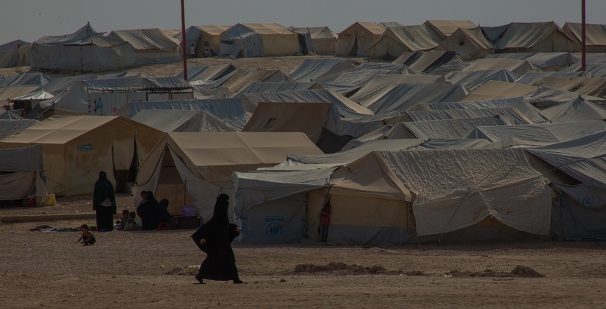 Al-Hawl refugee camp. Image: Y. Boechat/Wikimedia Commons