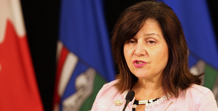 Alberta Education Minister Adriana LaGrange on Tuesday, August 4, 2020. Image: Government of Alberta/Flickr