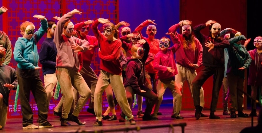 "The Monkiest King" performed by the Canadian Children's Opera Company. Image: Ken Hall