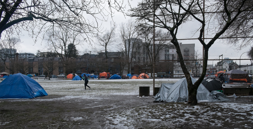 Vancouver's Oppenheimer Park in 2019. Image: Paul Sableman/Flickr