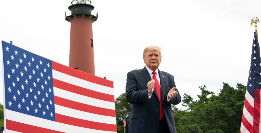 President Donald J. Trump travels to Florida. Image: Joyce N. Boghosian/The White House/Flickr