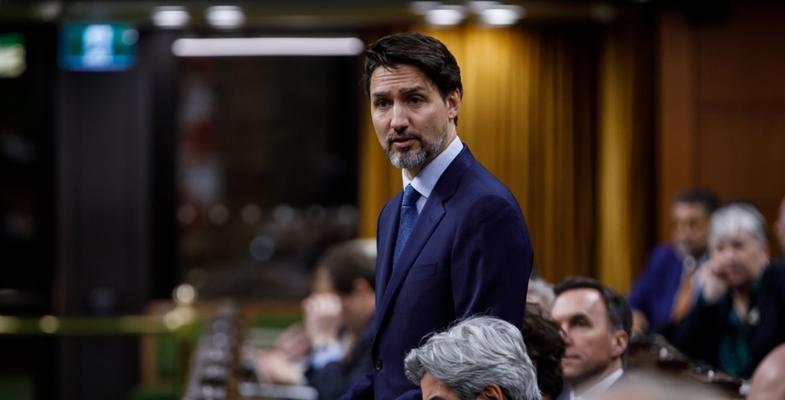 Justin Trudeau in Parliament earlier this year. Image: Justin Trudeau/Facebook