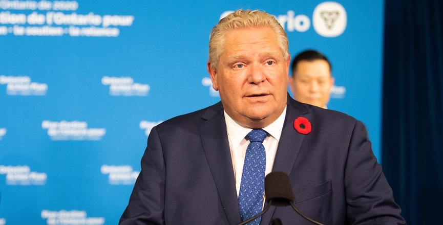 Ontario Premier Doug Ford. Image: FordNation/Facebook